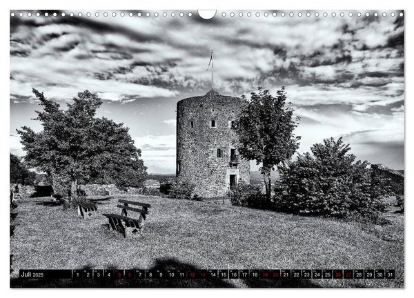 Ein Blick auf Homberg an der Efze (Wandkalender 2025 DIN A3 quer), CALVENDO Monatskalender