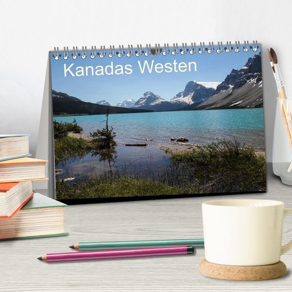 Produktbild: Kanadas Westen 2026 (Tischkalender 2026 DIN A5 quer), CALVENDO Monatskalender