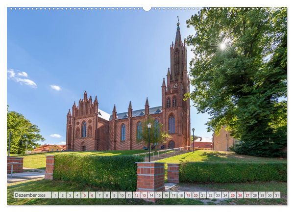 Produktbild: Tour um die gro&szlig;en Seen der Mecklenburgischen Seenplatte (hochwertiger Premium Wandkalender 2026 DIN A2 quer), Kunstdruck in Hochglanz