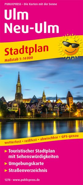Ulm / Neu-Ulm 1:14 000