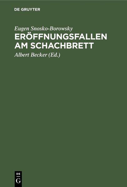 Produktbild: Er&ouml;ffnungsfallen am Schachbrett