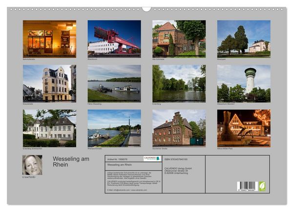 Produktbild: Wesseling am Rhein (Wandkalender 2026 DIN A2 quer), CALVENDO Monatskalender