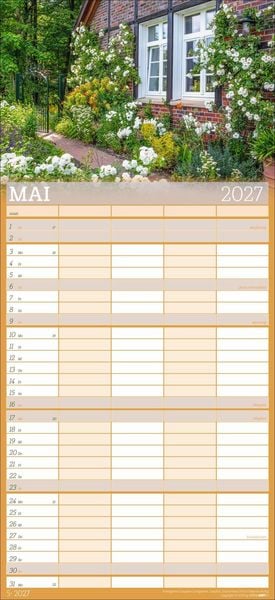 Produktbild: Garten Familienplaner 2027