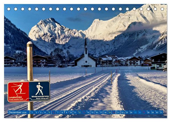 Produktbild: Und ewig lockt der Achensee - Tirol (Tischkalender 2026 DIN A5 quer), CALVENDO Monatskalender