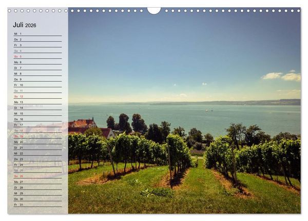 Produktbild: Unterwegs am Bodensee (Wandkalender 2026 DIN A3 quer), CALVENDO Monatskalender