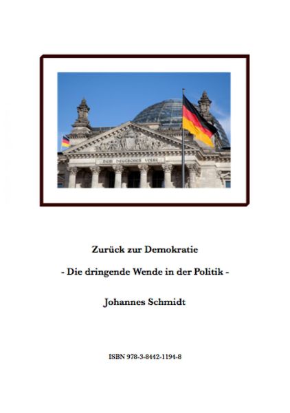 Produktbild: Zur&uuml;ck zur Demokratie - Die dringende Wende in der Politik