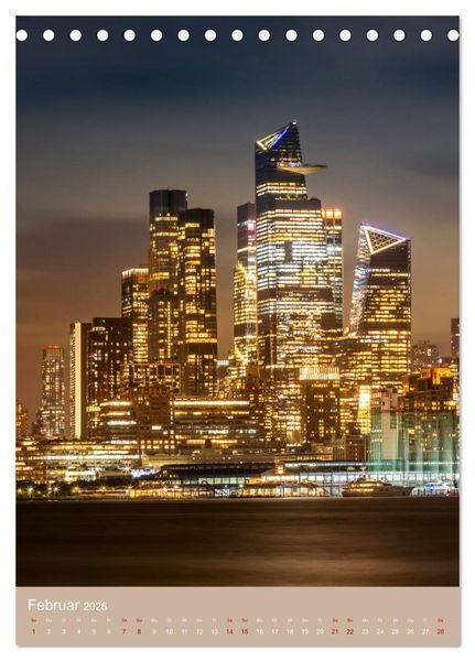 Produktbild: NEW YORK CITY Architektur und Atmosph&auml;re (Tischkalender 2026 DIN A5 hoch), CALVENDO Monatskalender