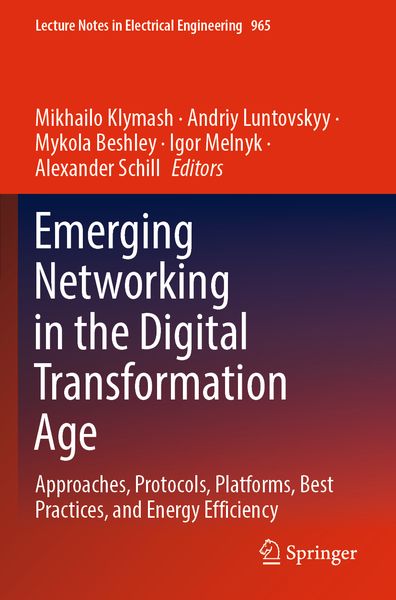 Produktbild: Emerging Networking in the Digital Transformation Age