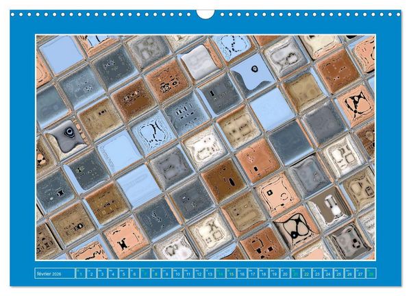 Produktbild: Art abstrait et contemporain (Calendrier mural 2026 DIN A3 vertical), CALVENDO calendrier mensuel