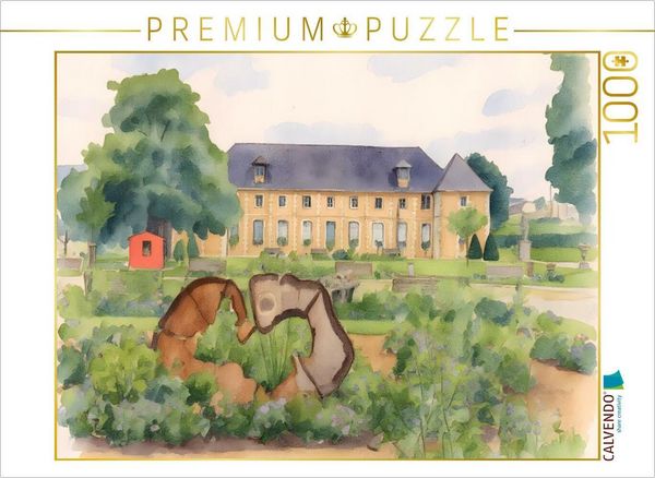 Produktbild: CALVENDO Puzzle Botanischer Garten von Evreux | 1000 Teile Lege-Gr&ouml;&szlig;e 64x48cm Foto-Puzzle f&uuml;r gl&uuml;ckliche Stunden