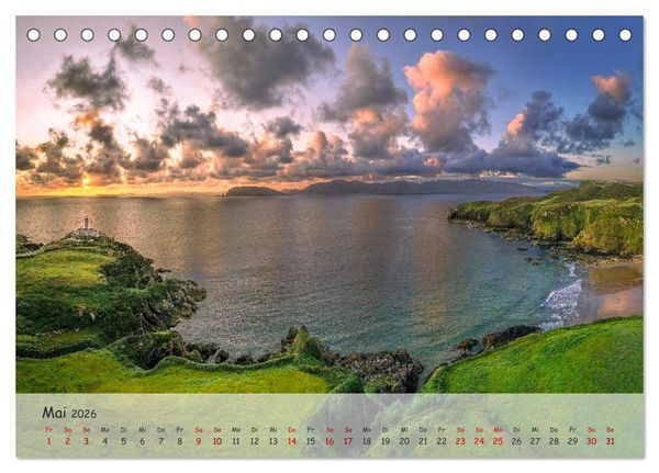 Produktbild: Irland - eine wundersch&ouml;ne Insel (Tischkalender 2026 DIN A5 quer), CALVENDO Monatskalender