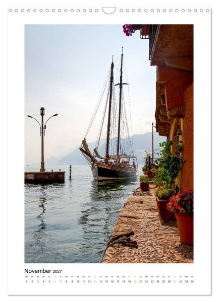 Produktbild: Gardasee (Wandkalender 2027 DIN A3 hoch), CALVENDO Monatskalender