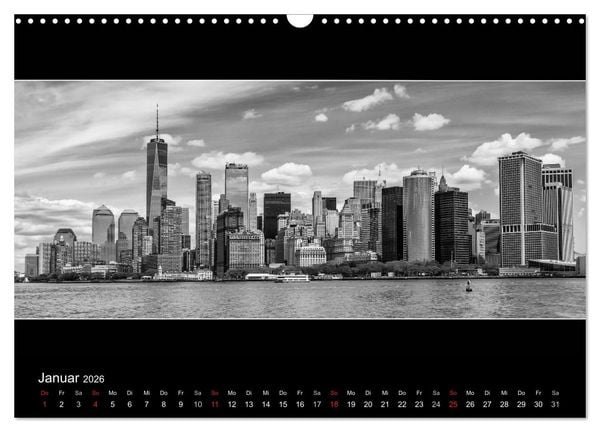 Produktbild: NEW YORK CITY H&ouml;hepunkte im Panoramaformat (Wandkalender 2026 DIN A3 quer), CALVENDO Monatskalender