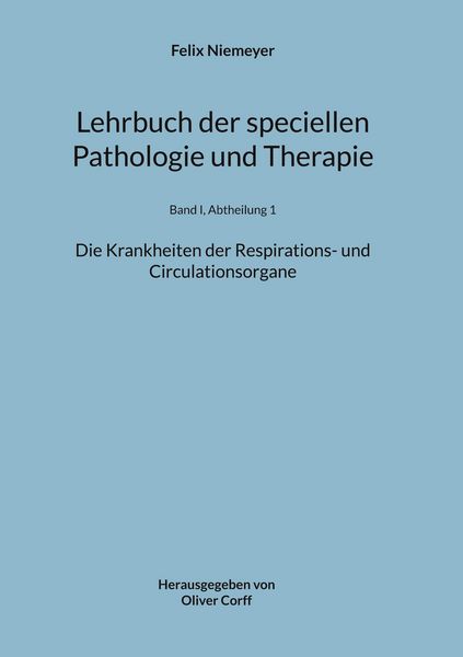 Produktbild: Lehrbuch der speciellen Pathologie und Therapie