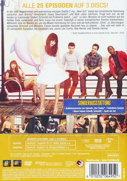 Produktbild: New Girl - Season 2 [3 DVDs]