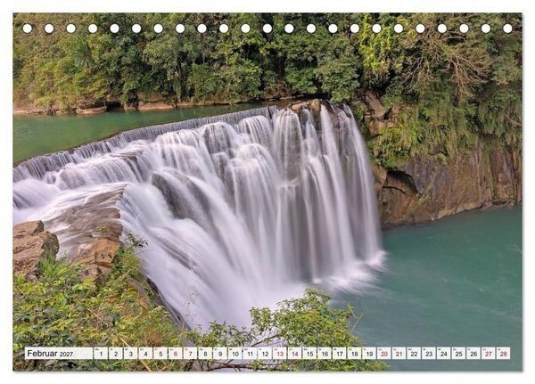 Produktbild: Taiwan &ndash; Entdeckungsreise durch eine verborgene Perle (Tischkalender 2027 DIN A5 quer), CALVENDO Monatskalender