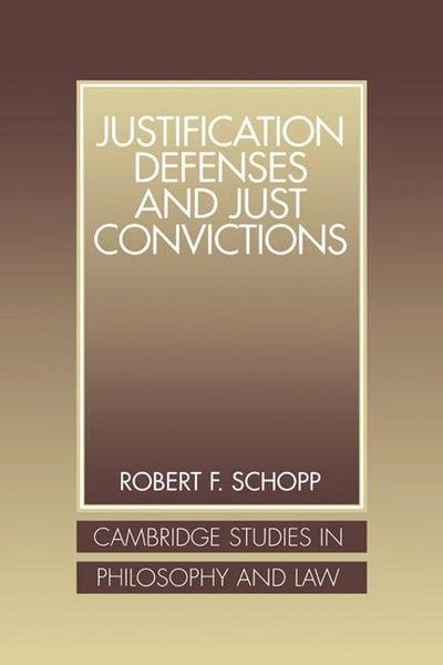 Produktbild: Justification Defenses and Just Convictions