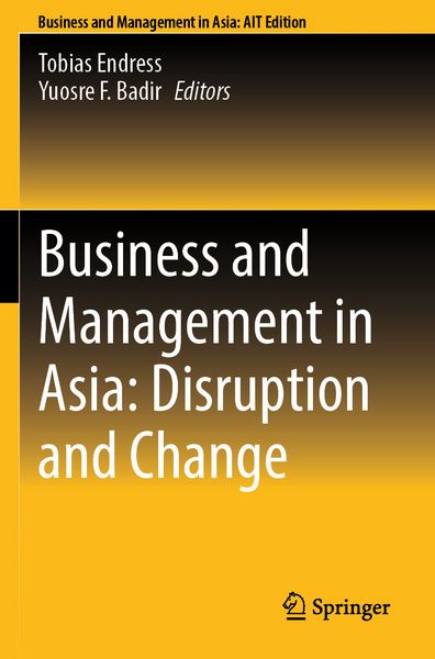 Produktbild: Business and Management in Asia: Disruption and Change