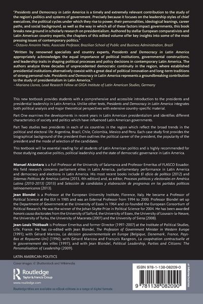 Produktbild: Presidents and Democracy in Latin America