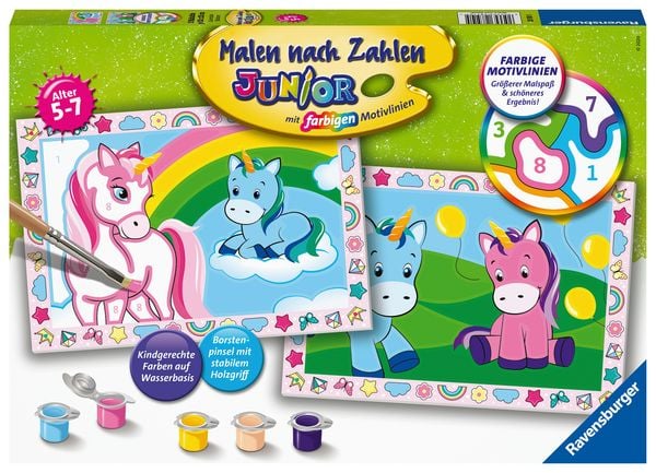Ravensburger - Malen nach Zahlen - Zauberhafte Einhörner