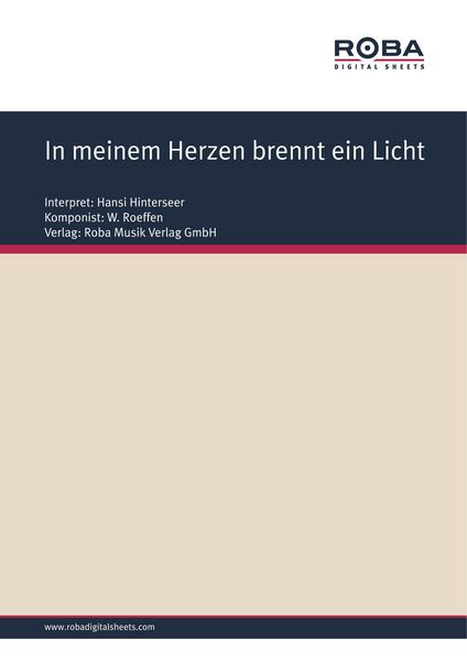 Produktbild: In meinem Herzen brennt ein Licht