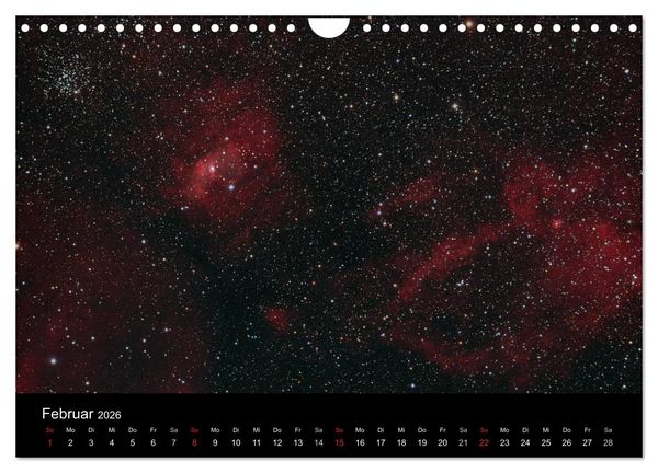 Produktbild: Die Galaxie im Garten (Wandkalender 2026 DIN A4 quer), CALVENDO Monatskalender