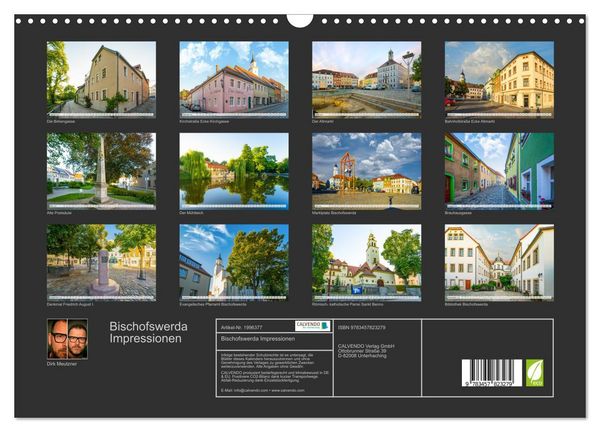 Produktbild: Bischofswerda Impressionen (Wandkalender 2026 DIN A3 quer), CALVENDO Monatskalender