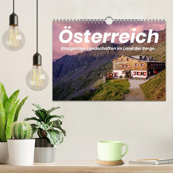 Produktbild: &Ouml;sterreich - Einzigartige Landschaften im Land der Berge. (Wandkalender 2026 DIN A4 quer), CALVENDO Monatskalender