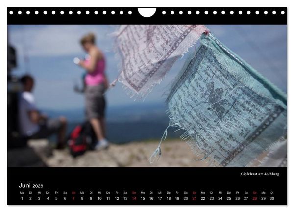 Produktbild: Unterwegs auf dem Maximiliansweg (Wandkalender 2026 DIN A4 quer), CALVENDO Monatskalender
