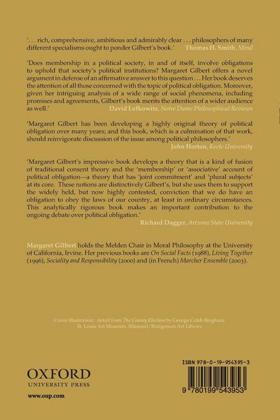Produktbild: A Theory of Political Obligation
