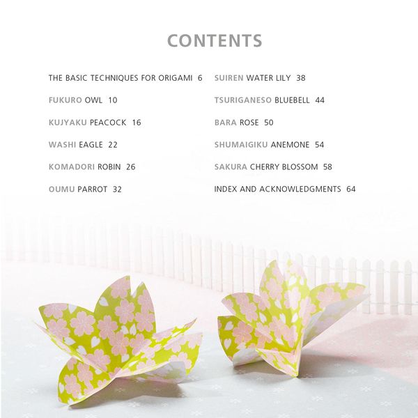 Produktbild: Origami Flowers and Birds