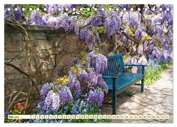 Produktbild: Der Hermannshof Das Parkjuwel in Weinheim an der Bergstra&szlig;e (Tischkalender 2026 DIN A5 quer), CALVENDO Monatskalender