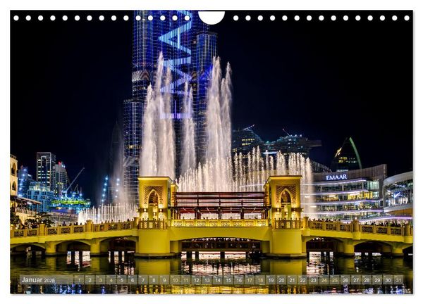 Produktbild: Dubai - zwischen Traum und Wirklichkeit (Wandkalender 2026 DIN A4 quer), CALVENDO Monatskalender