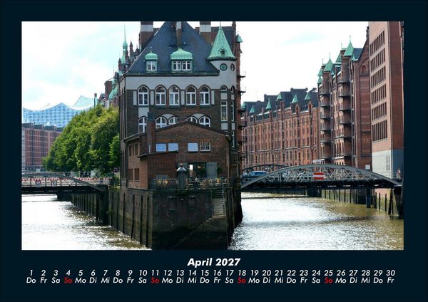 Produktbild: Hamburg 2027 Fotokalender DIN A4