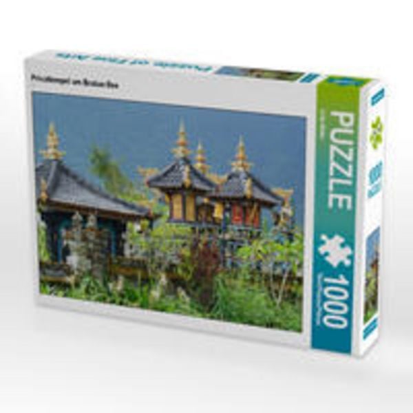CALVENDO Puzzle Privattempel am Bratan-See | 1000 Teile Lege-Größe 64x48cm Foto-Puzzle für glückliche Stunden