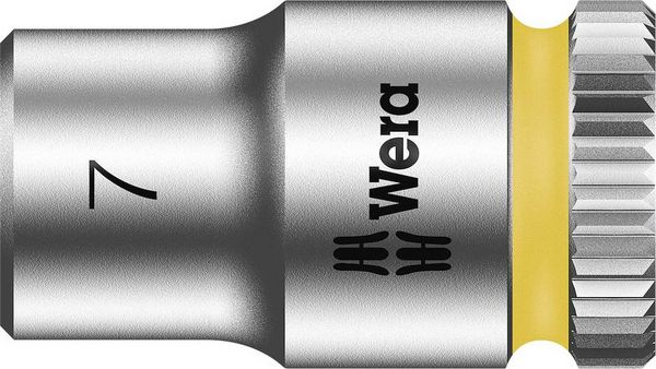 Produktbild: Wera 8790 HMA 05003506001 Au&szlig;en-Sechskant Steckschl&uuml;sseleinsatz 7mm 1/4\" (6.3 mm)