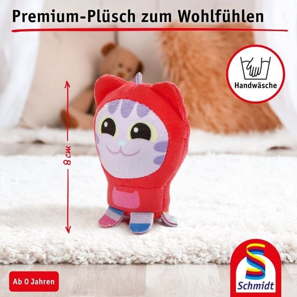 Produktbild: Gabby's Dollhouse, DJ Katzenminze, 8 cm, Anh&auml;nger