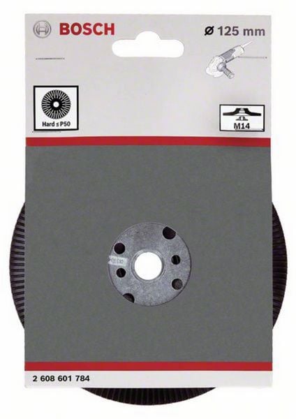 Produktbild: Bosch Accessories 2608601784 St&uuml;tzteller M14 Hart Durchmesser 125mm