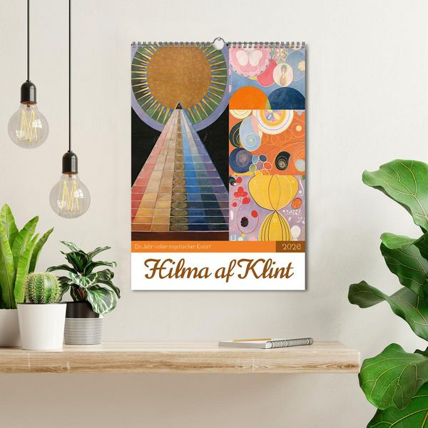Produktbild: Hilma af Klint - Ein Jahr voller mystischer Kunst (Wandkalender 2026 DIN A3 hoch), CALVENDO Monatskalender