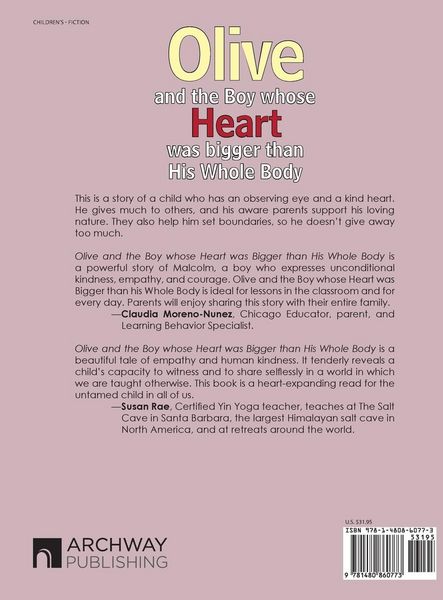 Produktbild: Olive and the Boy Whose Heart Was Bigger Than His Whole Body