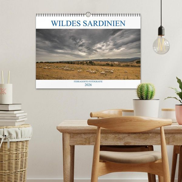 Produktbild: Wildes Sardinien 2026 (Wandkalender 2026 DIN A3 quer), CALVENDO Monatskalender