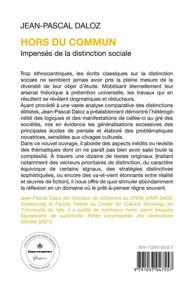 Produktbild: Hors du commun