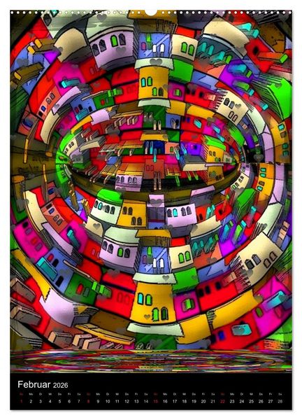 Produktbild: Pop ist auch eine ART von Nico Bielow (Wandkalender 2026 DIN A2 hoch), CALVENDO Monatskalender