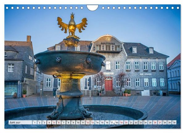 Produktbild: Goslar - Zwischen Fachwerk und Welterbe (Wandkalender 2027 DIN A4 quer), CALVENDO Monatskalender