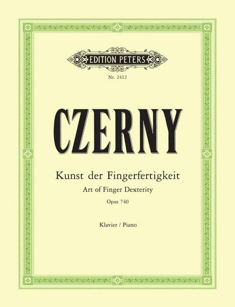 Produktbild: Die Kunst der Fingerfertigkeit op. 740 (699)