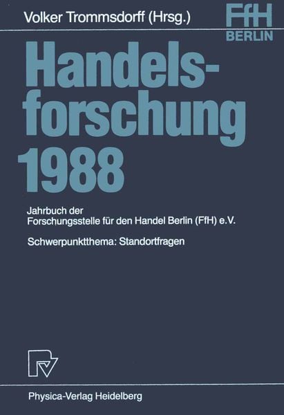 Handelsforschung 1988