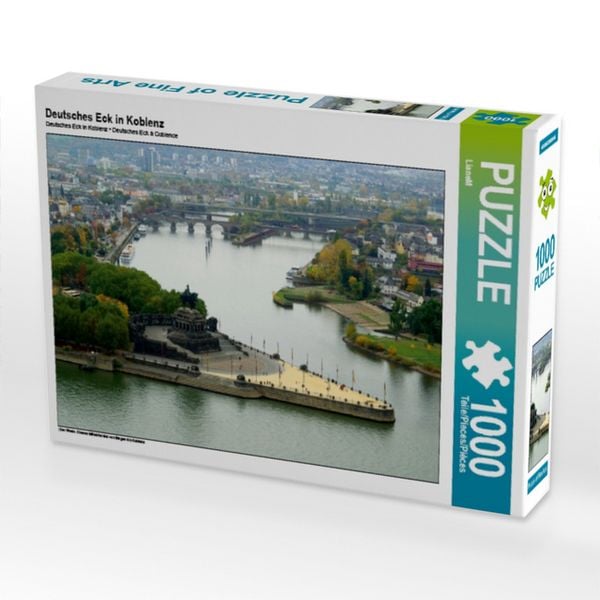Deutsches Eck in Koblenz (Puzzle)