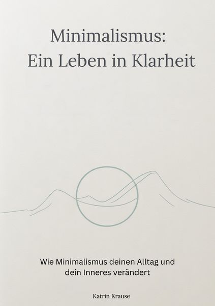 Produktbild: Minimalismus - Ein Leben in Klarheit