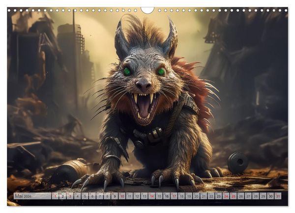 Produktbild: Apokalyptische Wildnis - Schatten der Zivilisation (Wandkalender 2026 DIN A3 quer), CALVENDO Monatskalender