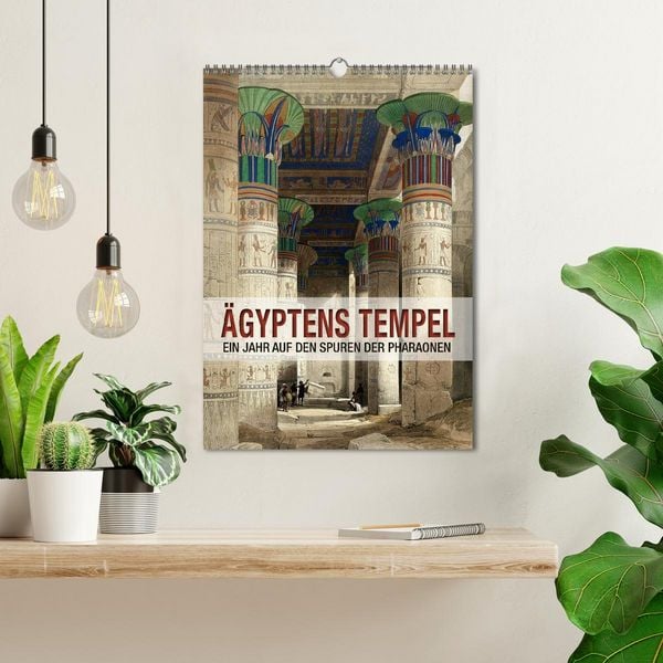 Produktbild: &Auml;gyptens Tempel (Wandkalender 2026 DIN A3 hoch), CALVENDO Monatskalender